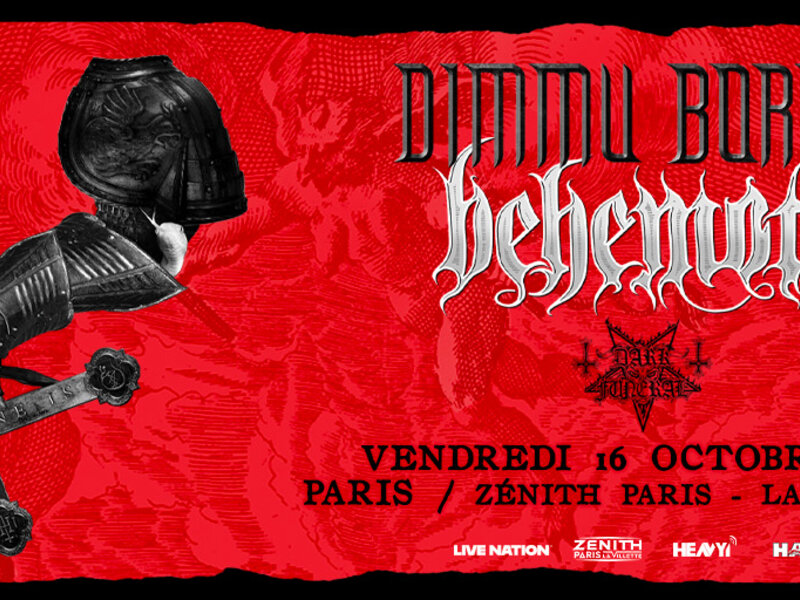 Affiche de Behemoth x Dimmu Borgir