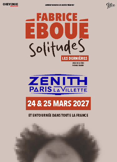 Affiche Fabrice Éboué en concert au Zénith
